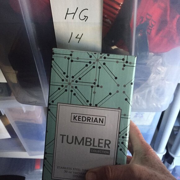 Kedrian Stainless Steel German Shepard Tumbler 30 Oz Vacuum Insulated Blue - Picture 6 of 6